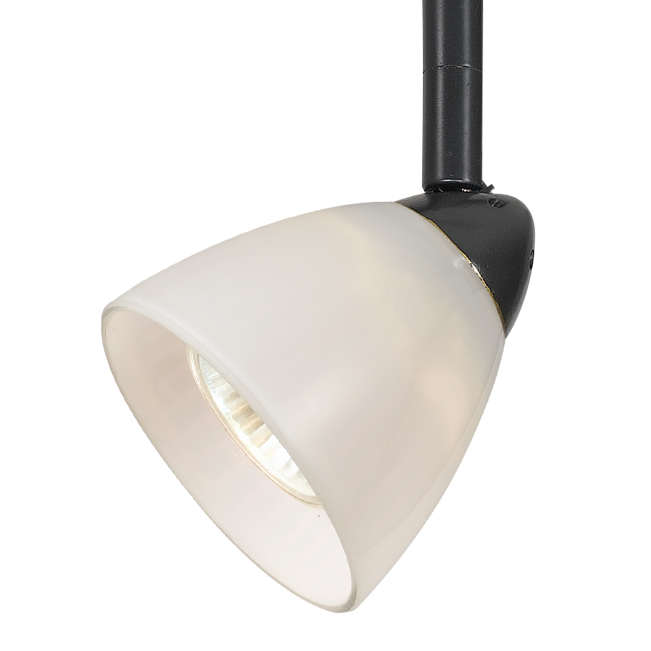 4.87&#34; Tall Serpentine Track Head with Shade