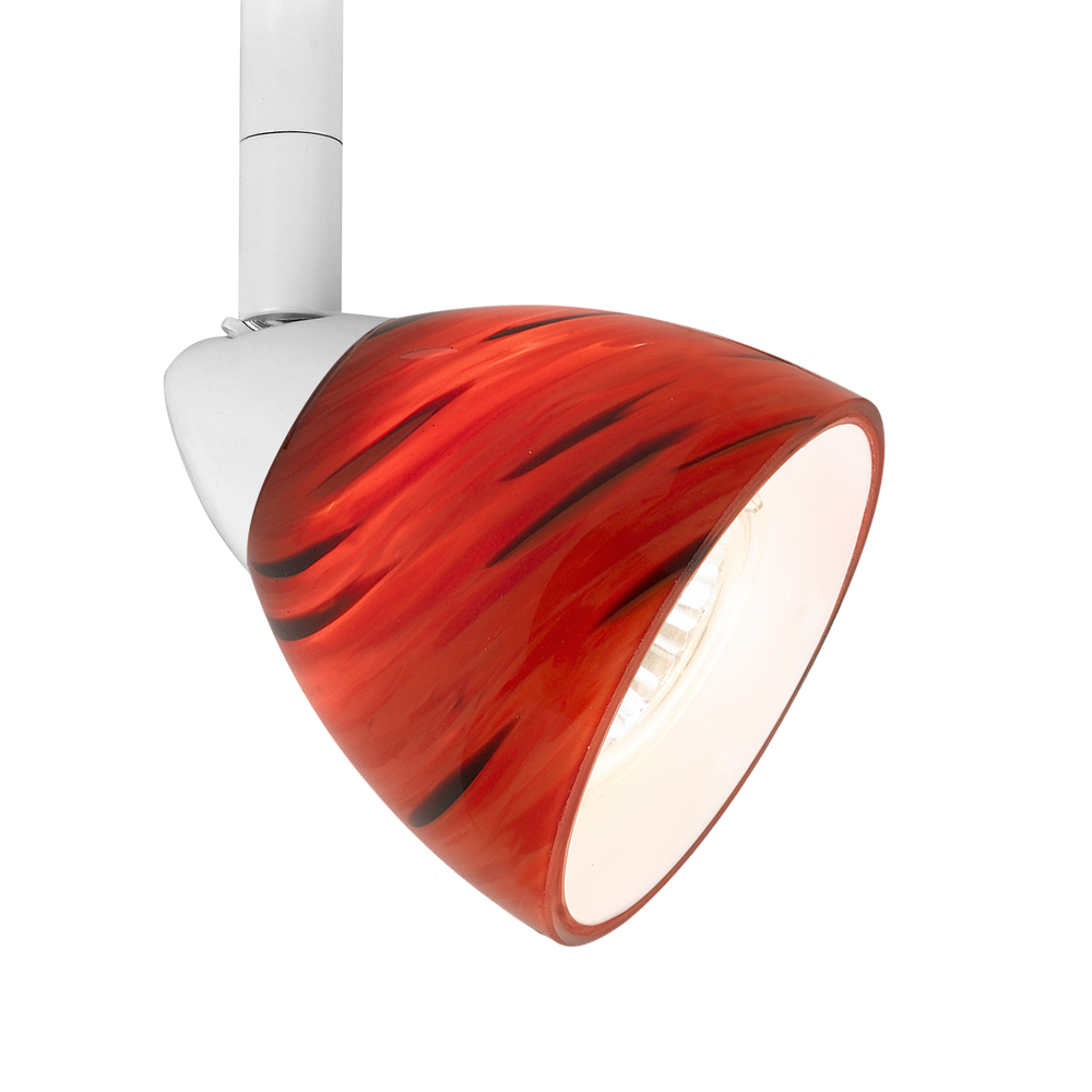 4.87&#34; Tall Serpentine Track Head with Shade