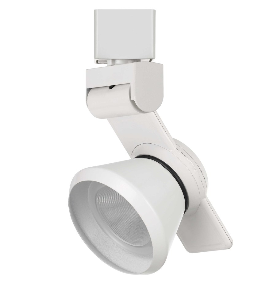 6&#34; Height Metal Track Head in White Finish