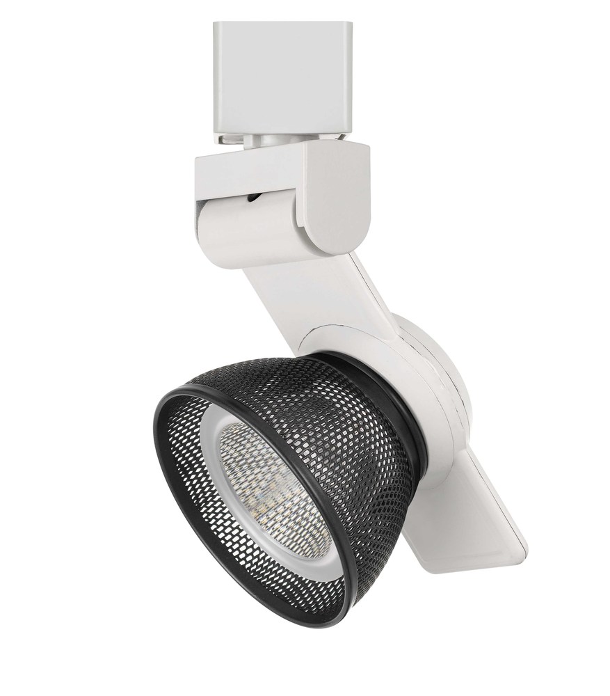 6&#34; Height Metal Track Head in White Finish