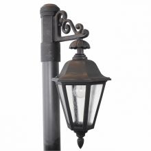 Melissa Lighting 1X/12504 - Accessories 1X-2X-3X Post Head Options Model 1X/12504 Medium Outdoor Wall Lantern