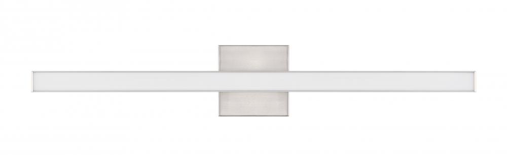 Trim 1 Light 30&#34; LED Vanity in Brushed Polished Nickel
