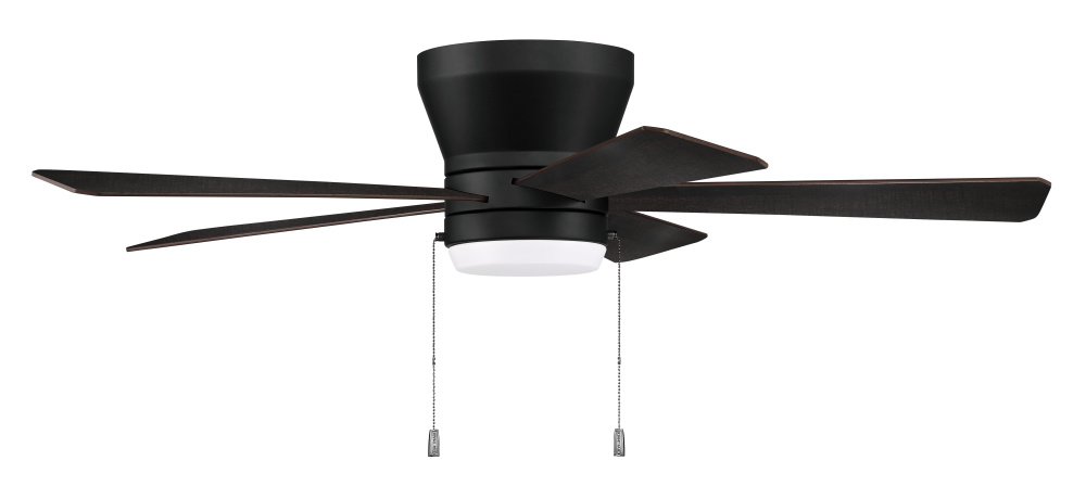 52&#34; Merit in Flat Black w/ Flat Black/Greywood Blades