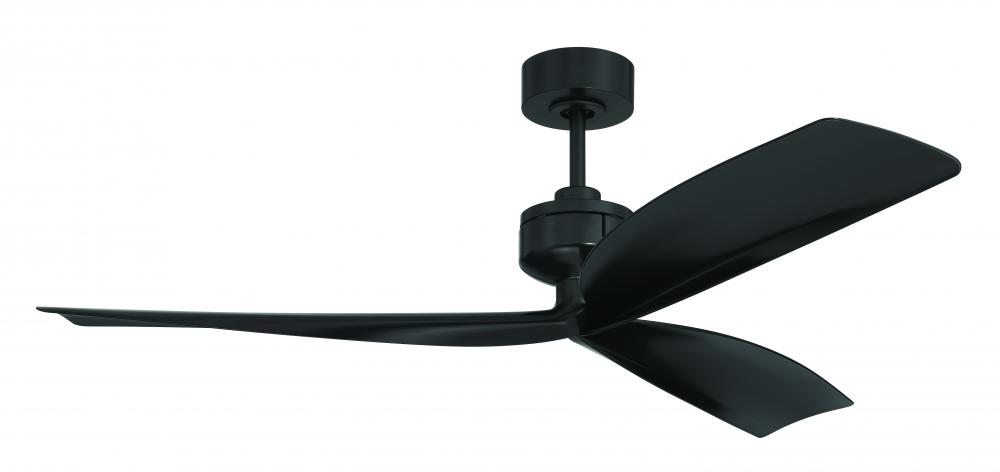 52&#34; Rafiki in Flat Black w/ Flat Black Blades