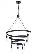 Craftmade 55410-FB - Tranquil 10 Light Chandelier in Flat Black