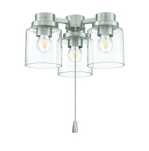 Craftmade LK301102-BNK-LED - 3 Light Universal Light Kit in Brushed Polished Nickel