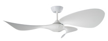 Craftmade FLD54W3 - 54" Ceiling Fan w/DC Motor, Blades