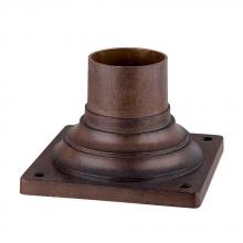 Acclaim Lighting 5999BW - Pier Mount Adapters Collection Outdoor Burled Walnut Pier Mount