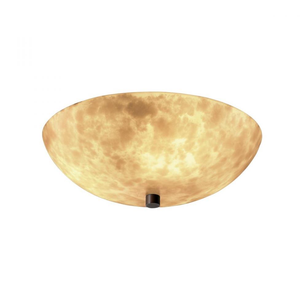 18&#34; Semi-Flush Bowl w/ GU24-LED Lamping