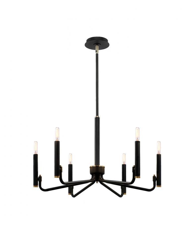 Bedford 24&#34; 6-Light Chandelier
