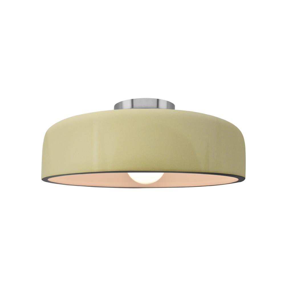 Medium Spire Semi-Flush