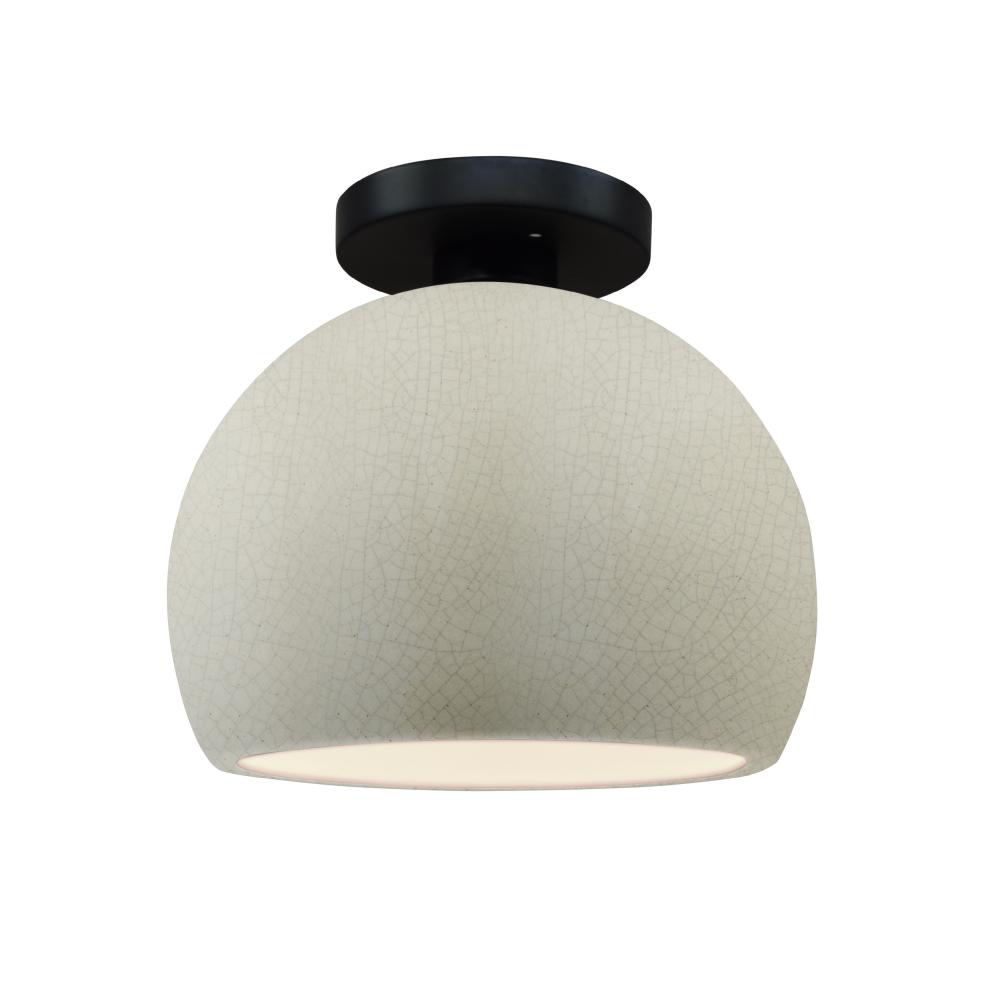 Small Globe Semi-Flush