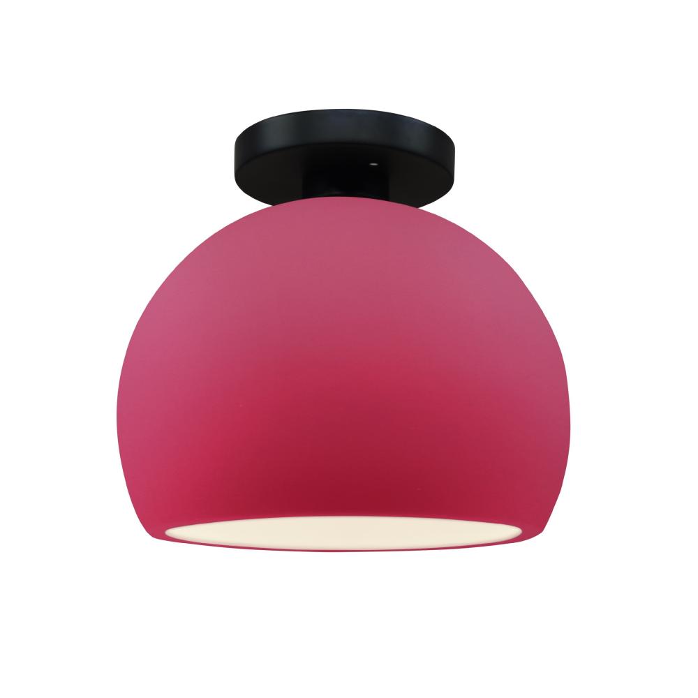 Small Globe Semi-Flush