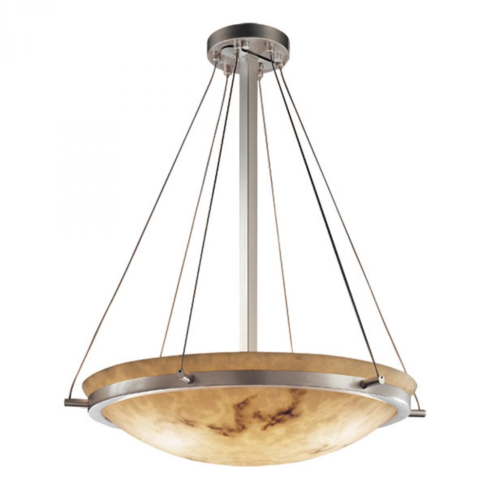 24&#34; LED Pendant Bowl w/ Ring