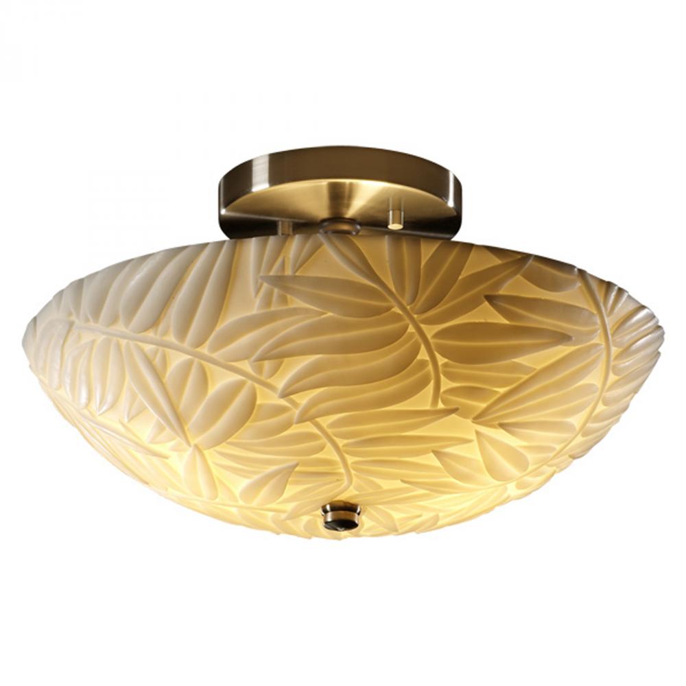 14&#34; Round Semi-Flush Bowl