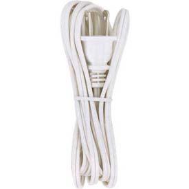 8 Foot 18/2 SPT-2 105C Cord Set; Black Finish; 36&#34; Hank; 200 Carton; Molded Polarized Plug;
