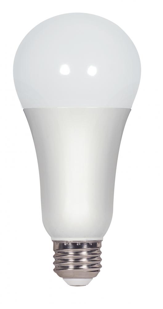 15.5 watt; A21 LED; Frosted; 2700K; Medium base; 220&#39; beam spread; 120 volts