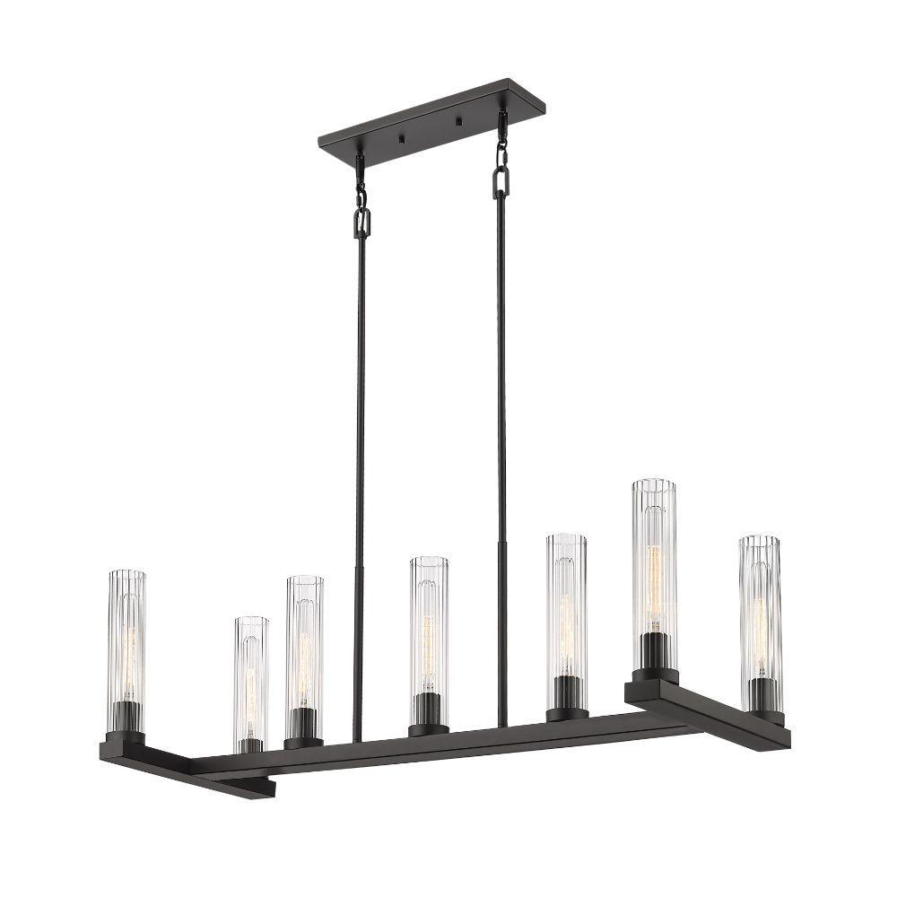 7 Light Linear Chandelier