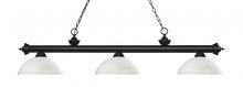 Z-Lite 200-3MB-DMO14 - 3 Light Billiard