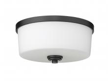 Z-Lite 220F3-MB - 3 Light Flush Mount
