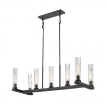 Z-Lite 3031-7L-BRZ - 7 Light Linear Chandelier