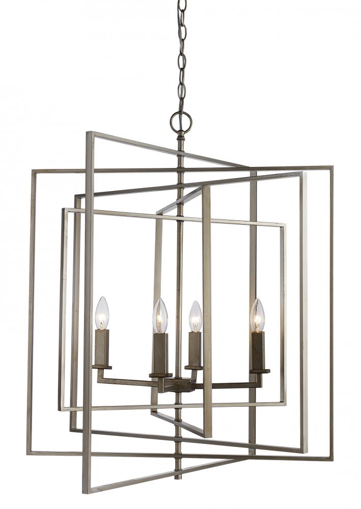 El Capitan 26&#34; Pendant Style Cage Chandelier