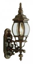 Trans Globe 4050 BC - Francisco 1-Light Outdoor Beveled Glass Coach Wall Lantern