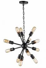 Trans Globe PND-1082 WB - 12LT-STARBURST PENDANT-WB