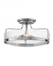 Hinkley Merchant 3643BN-CS - Medium Semi-Flush Mount
