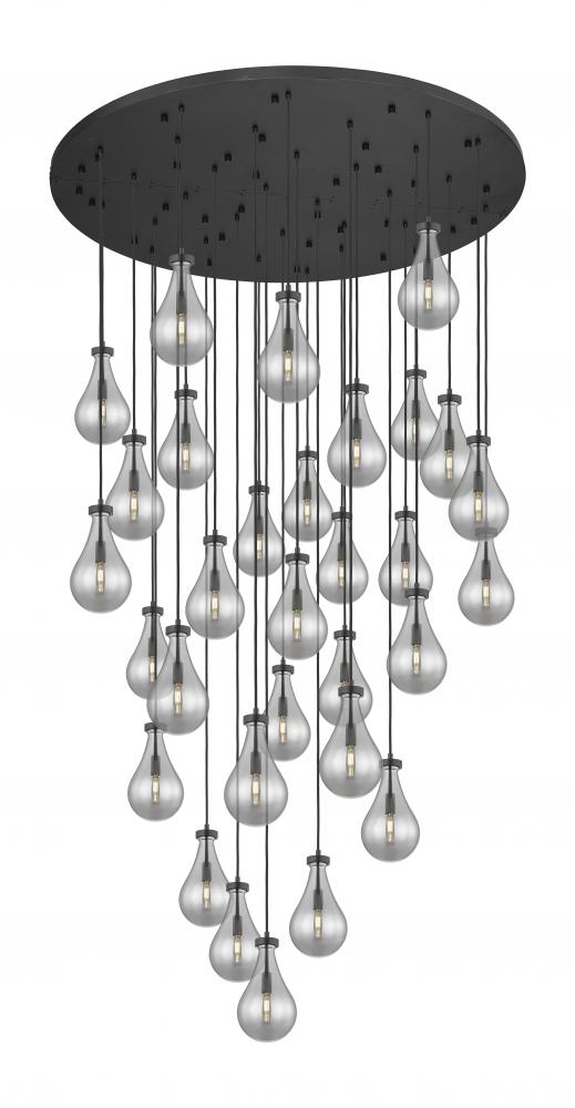 Owego - 31 Light - 60 inch - Matte Black - Multi Pendant