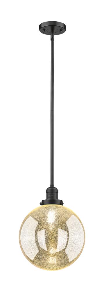 Beacon - 1 Light - 10 inch - Oil Rubbed Bronze - Stem Hung - Mini Pendant