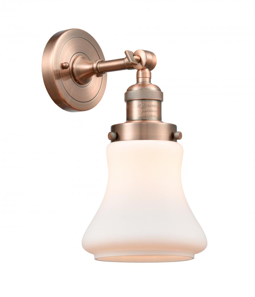 Bellmont - 1 Light - 7 inch - Antique Copper - Adjustable Sconce
