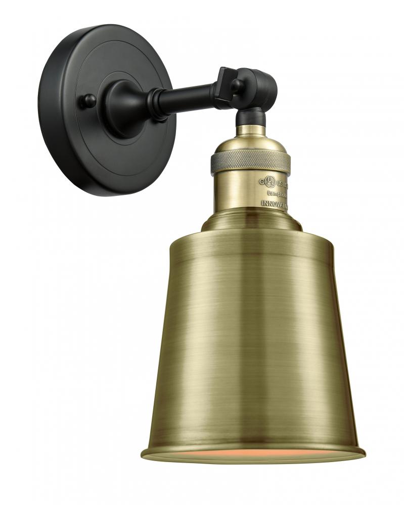 Addison - 1 Light - 5 inch - Black Antique Brass - Adjustable Sconce