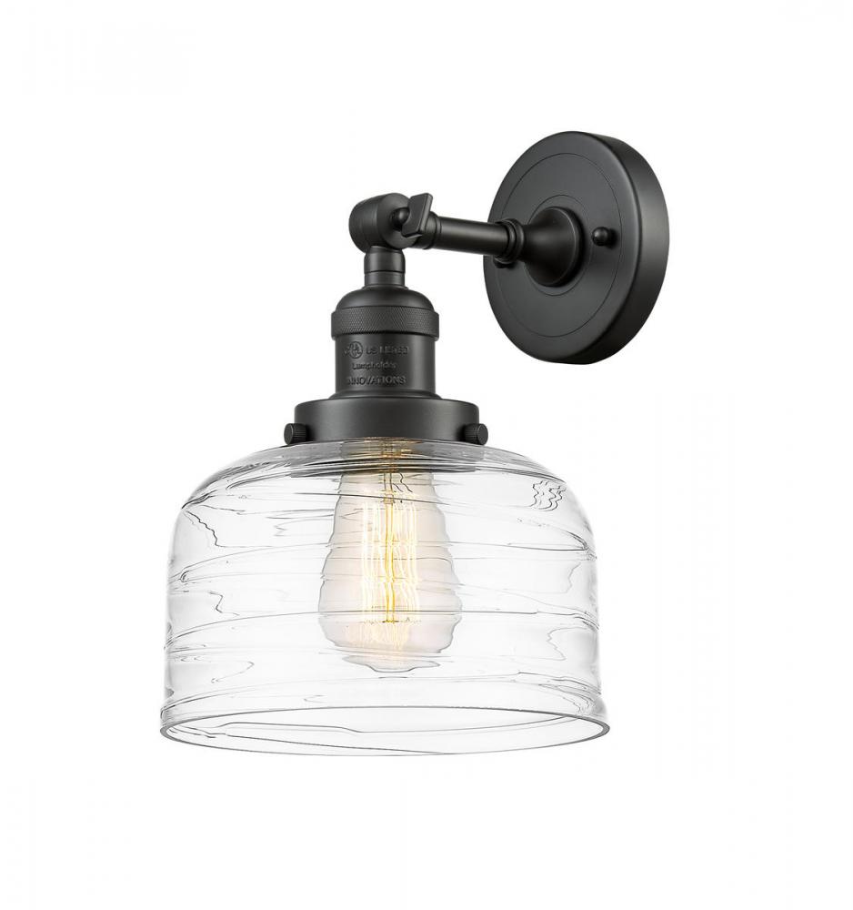 Bell - 1 Light - 8 inch - Oil Rubbed Bronze - Adjustable Sconce