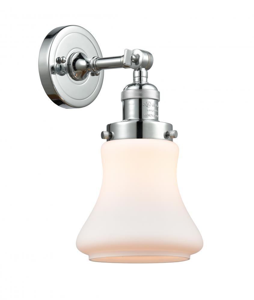 Bellmont - 1 Light - 7 inch - Polished Chrome - Adjustable Sconce