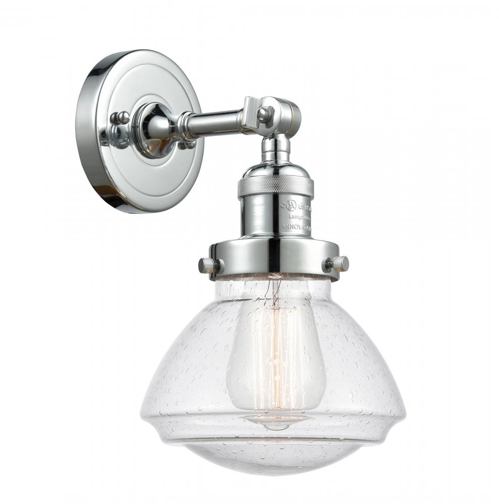 Olean - 1 Light - 7 inch - Polished Chrome - Adjustable Sconce