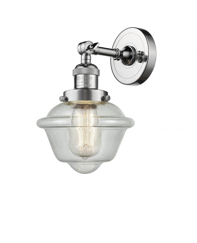 Oxford - 1 Light - 8 inch - Polished Chrome - Adjustable Sconce