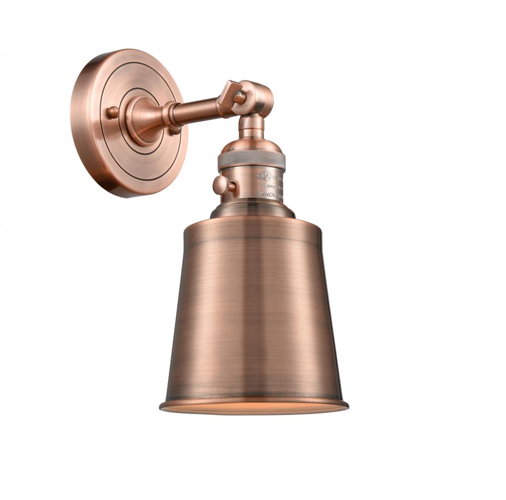Addison - 1 Light - 5 inch - Antique Copper - Adjustable Sconce