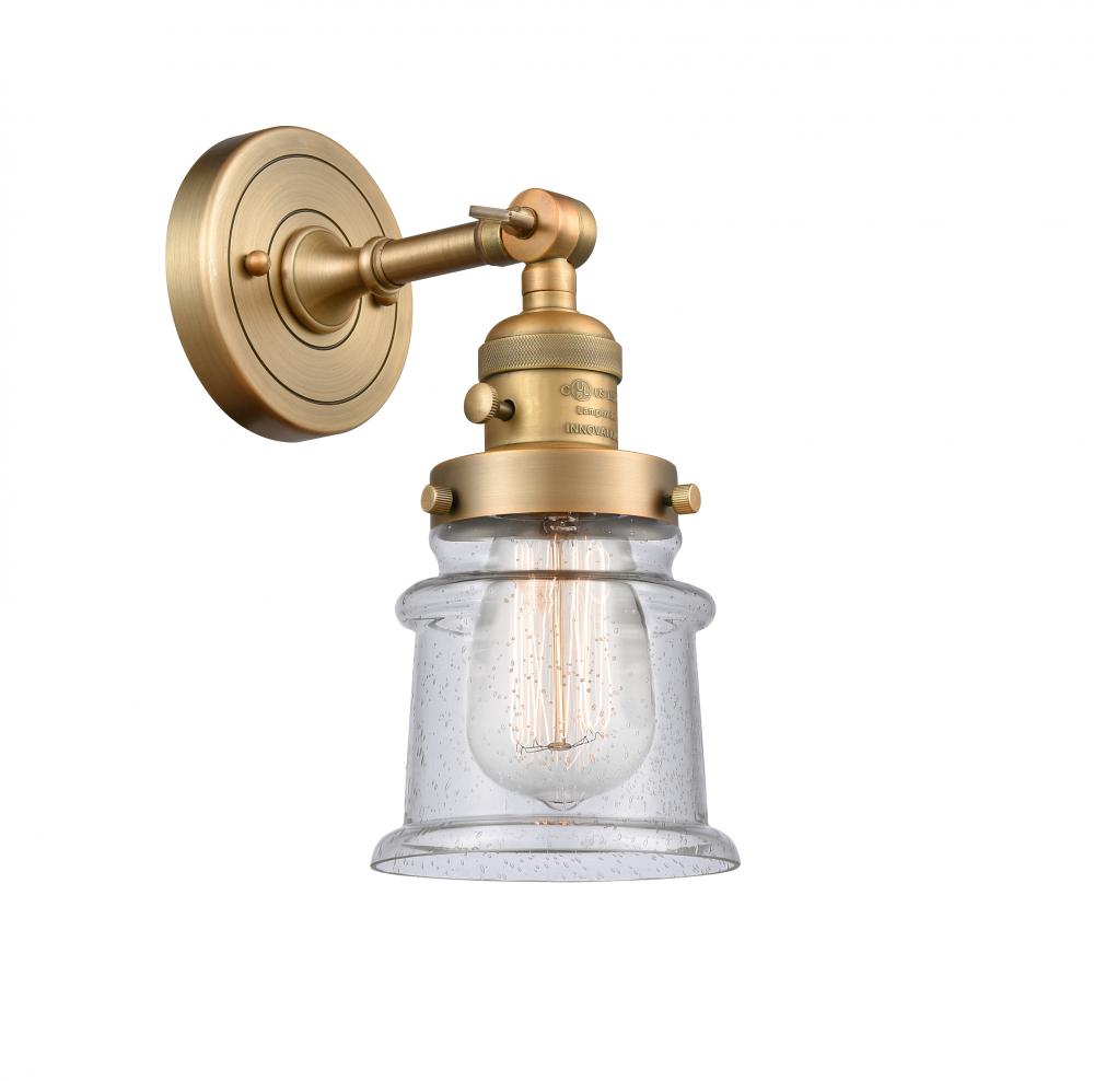 Canton - 1 Light - 5 inch - Brushed Brass - Adjustable Sconce