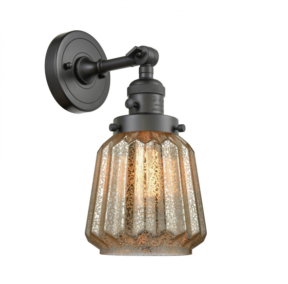 Chatham - 1 Light - 7 inch - Oil Rubbed Bronze - Adjustable Sconce