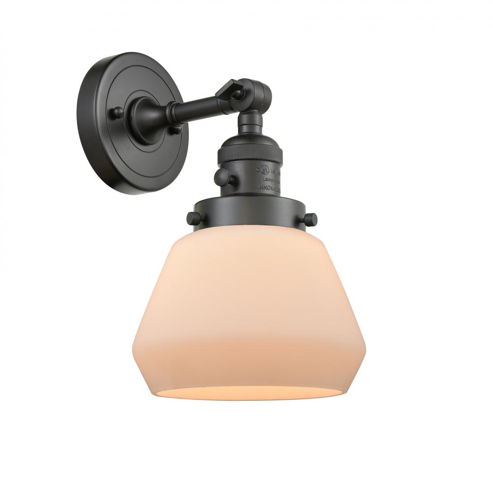 Fulton - 1 Light - 7 inch - Oil Rubbed Bronze - Adjustable Sconce