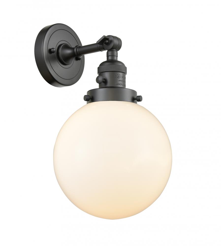 Beacon - 1 Light - 8 inch - Oil Rubbed Bronze - Adjustable Sconce