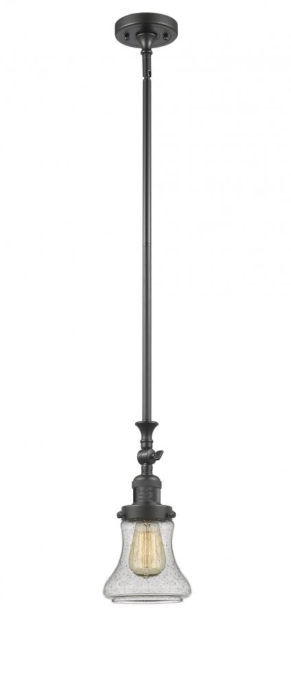 Bellmont - 1 Light - 6 inch - Oil Rubbed Bronze - Stem Hung - Adjustable Mini Pendant