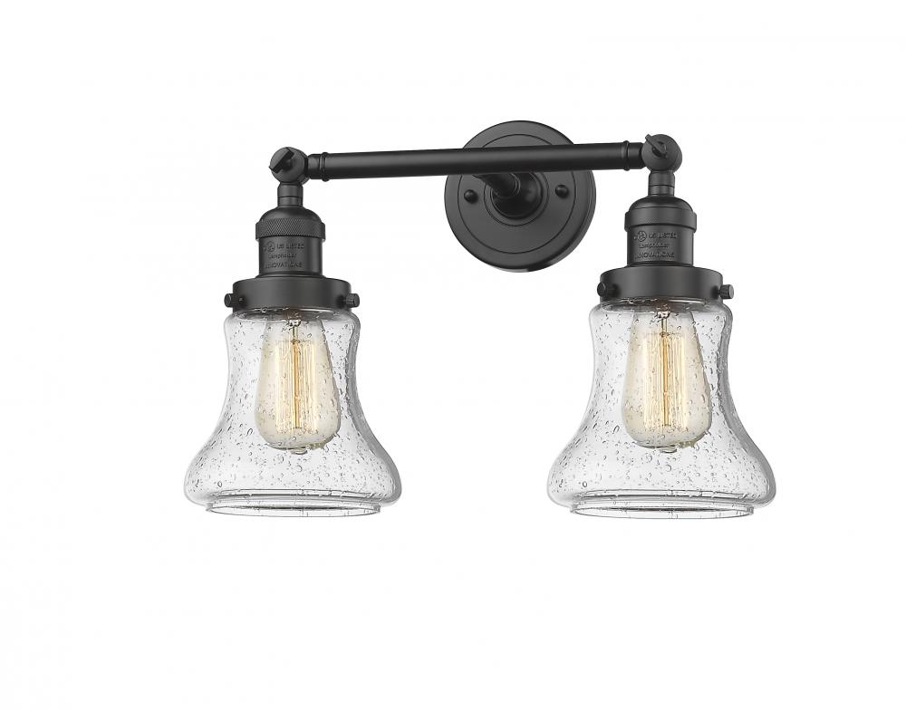 Bellmont - 2 Light - 17 inch - Oil Rubbed Bronze - Adjustable Bath Vanity Light