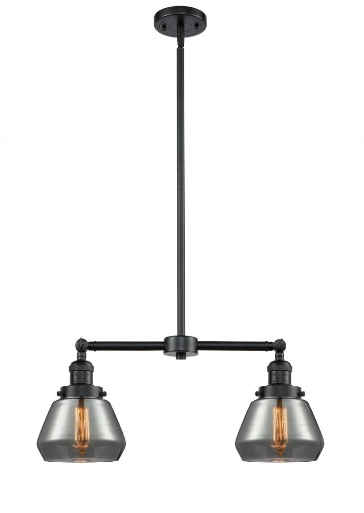 Fulton - 2 Light - 21 inch - Oil Rubbed Bronze - Stem Hung - Adjustable Island Light