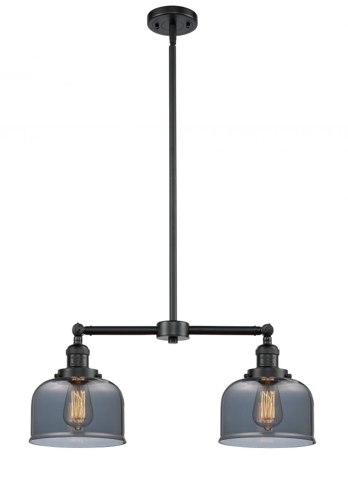 Bell - 2 Light - 21 inch - Oil Rubbed Bronze - Stem Hung - Adjustable Island Light