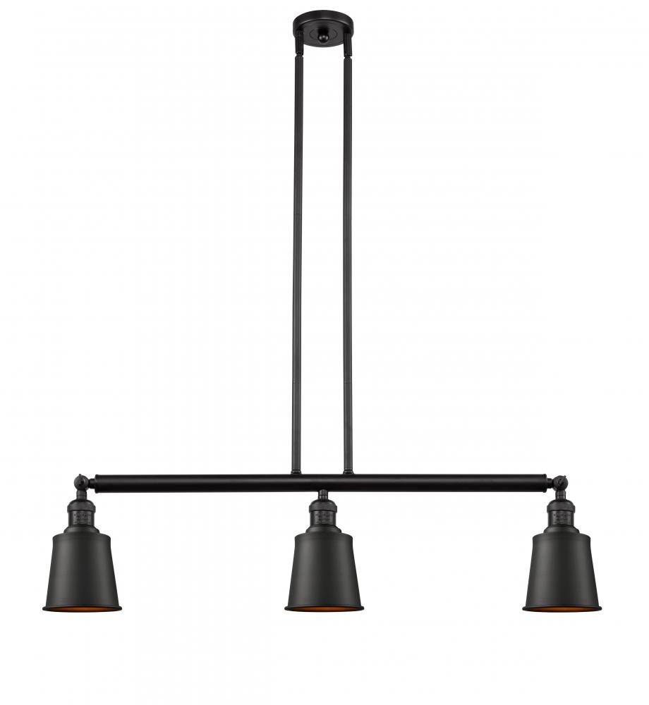 Addison - 3 Light - 38 inch - Oil Rubbed Bronze - Stem Hung - Adjustable Island Light