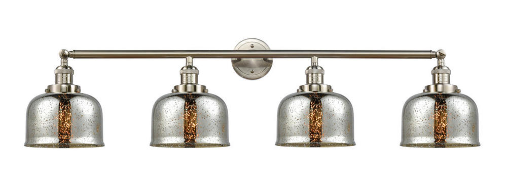 Bell - 4 Light - 45 inch - Brushed Satin Nickel - Adjustable Bath Vanity Light