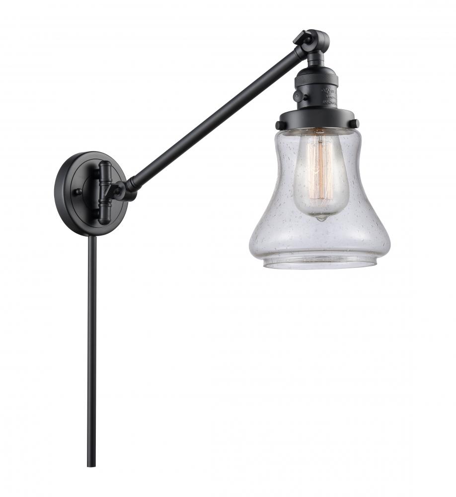 Bellmont - 1 Light - 8 inch - Matte Black -Adjustable Swing Arm