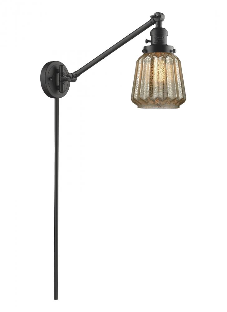 Chatham - 1 Light - 8 inch - Oil Rubbed Bronze -Adjustable Swing Arm
